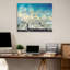 Citation artistique «Collez une fourchette en lui. Il a fini.» Toile tendue par Leo Durocher Gallery-474313290