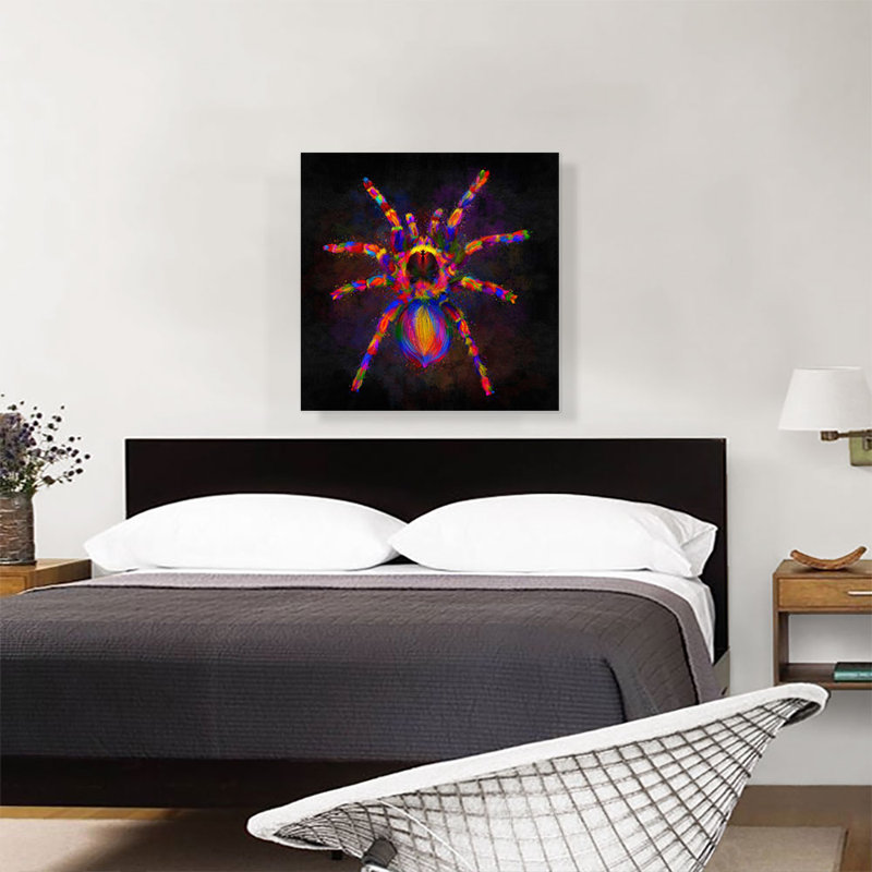 " Tarantula Spider ", 26" H x 26" W x 0.75" D