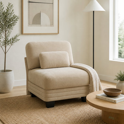 Upholstered 30.31 " Chenille Sofa