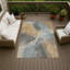 Tapis abstrait intérieur / extérieur lavable à la machine Chantille ACN2969-130880727-130880731