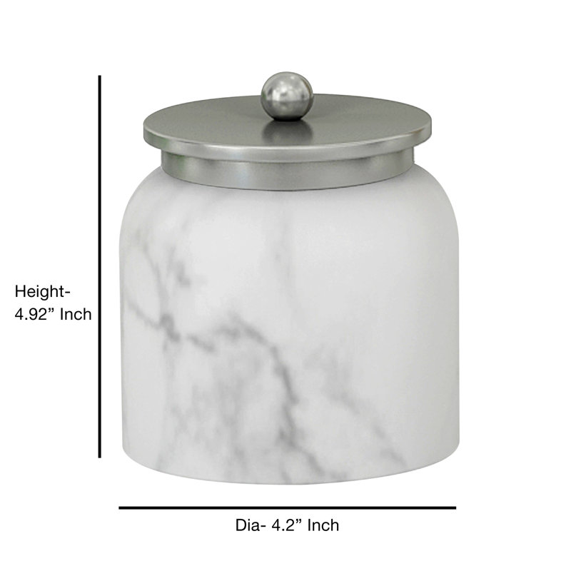 Misty Bathroom Storage Container, Gray