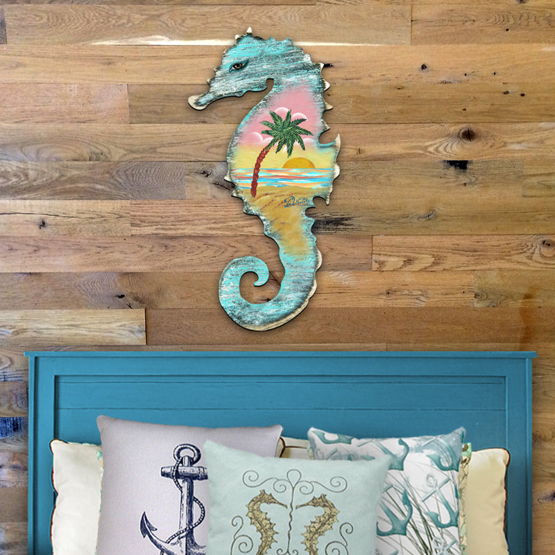 Crochet de porte décoratif Seahorse