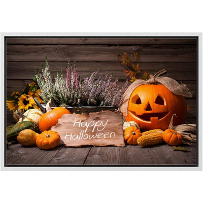 Automne, citrouille, moisson, Halloween