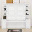 Grand lit escamotable avec bureau-401563253