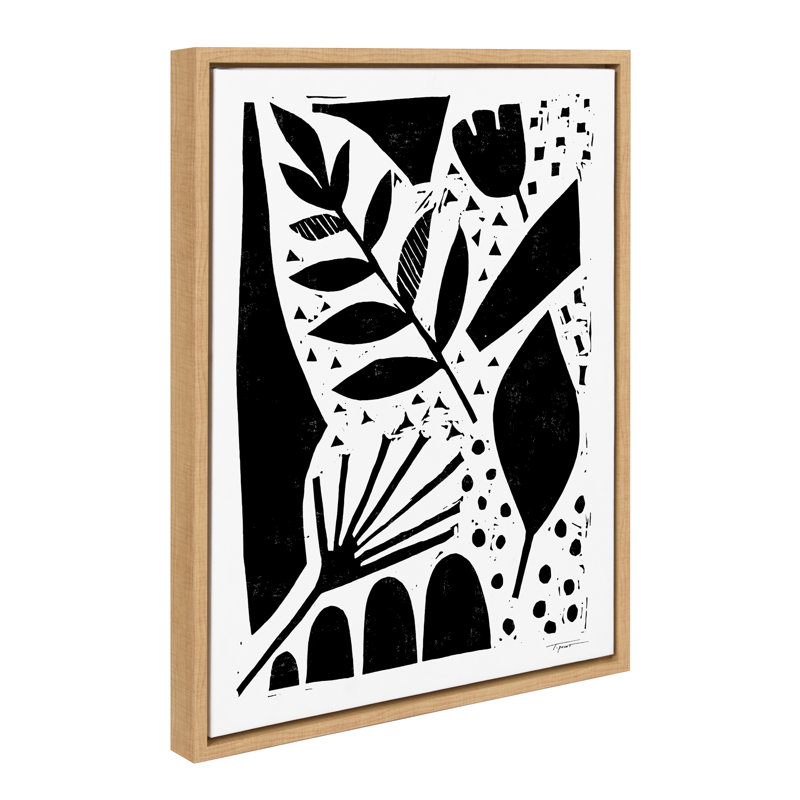 «Nature in the Abstract» par déclaration de biens sur toile encadrée