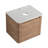 Eaton 24'' Wall Mounted Bathroom Vanity Set with Engineered Stone Top-775018828