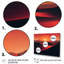 Désert du désert, horizon sur la planète Mars III - Désert, art mural 5 pièces-1025083820