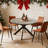 46" W Pedestal Round Dining Table Set-2081483549-2142003156