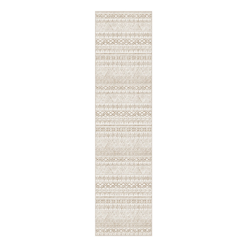  Cherry Modern Machine Washable Area Rug with Non-Slip Backing, Runner 2' x 8'