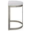 Ivanna Upholstered Stool with Metal Frame-1300551471
