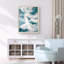 Coastal Retreat Underwater Clouds II by  - Floater Frame Print on Canvas-51154644-128916217-128918162