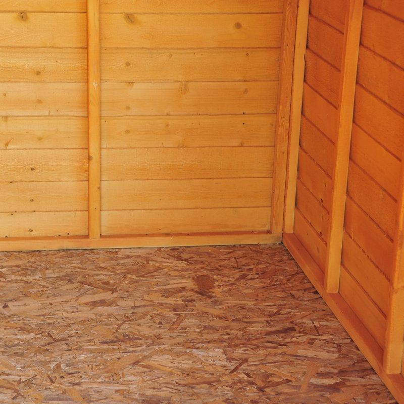 8 ft. W x 10 ft. D Garden Value Overlap Shed