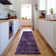 Premium Machine Washable Cerrito AMF559 Purple Rug