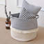 Fabric Laundry Basket with Handles-1808325108-1808325109