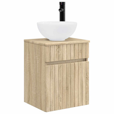 Single Bathroom Vanity with Ceramic Basin