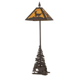 Rustic Lodge Floor Lamp