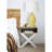 RED LEMON SHAPE CERAMIC TABLE LAMP