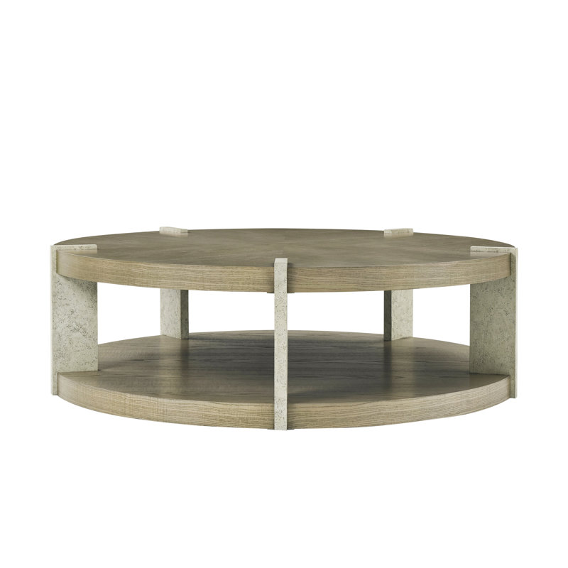 Catalina Solid Wood Coffee Table, Dune