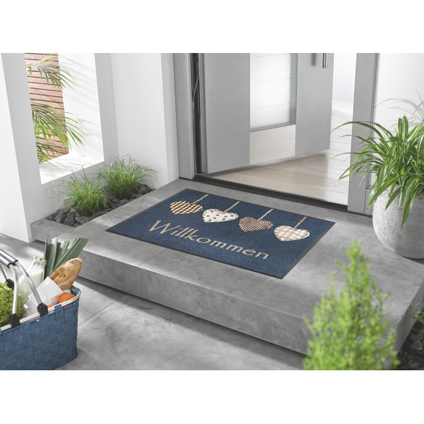 Wash+dry Fußmatte Cottage Hearts | Wayfair.co.uk