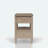 Open Nightstand With 2 Drawers And Open Shelving For Bedroom Storage And Display-740714984