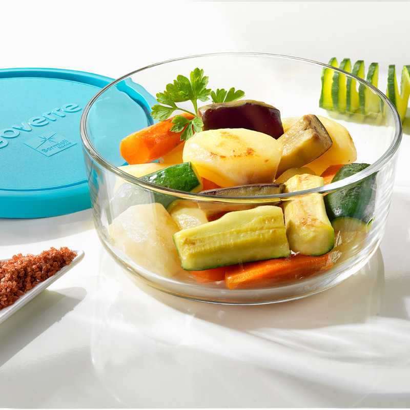 Frigoverre 42.25 oz. Round Food Storage Container