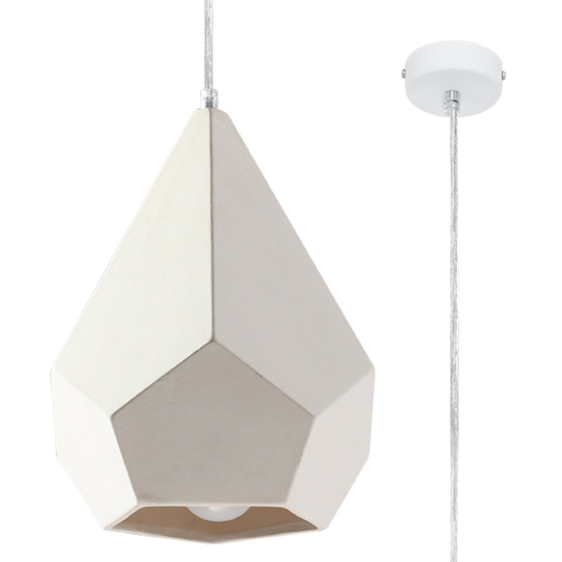 Pavlus 1 - Light White Unique/Statement Pendant