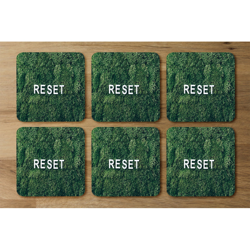 Dueitt Square 6 Piece Coaster Set