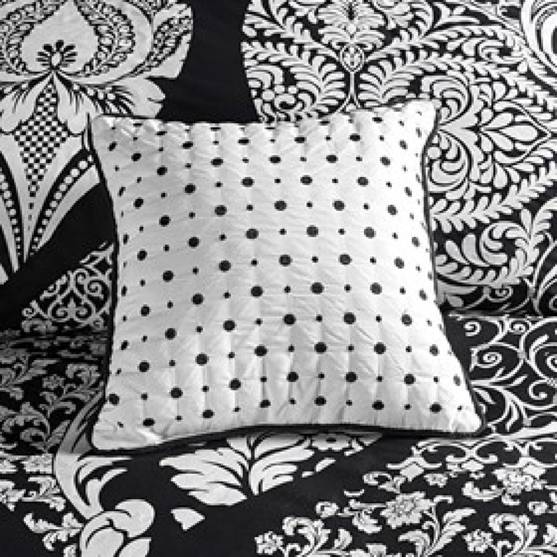 Piece Bedding Sets, Cotton Sateen King Damask For Modern Home
