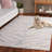 Vishakan Ebony Hand Tufted Wool Cotton Animal Print Rug in Ivory/Gray-2116165672