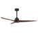 Antinisha 52" Solid Wood 3-Blade Propeller Ceiling Fan with Remote