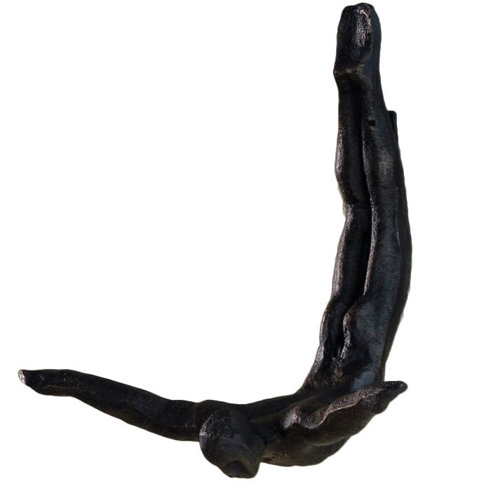 Plongeur mural, Bronze