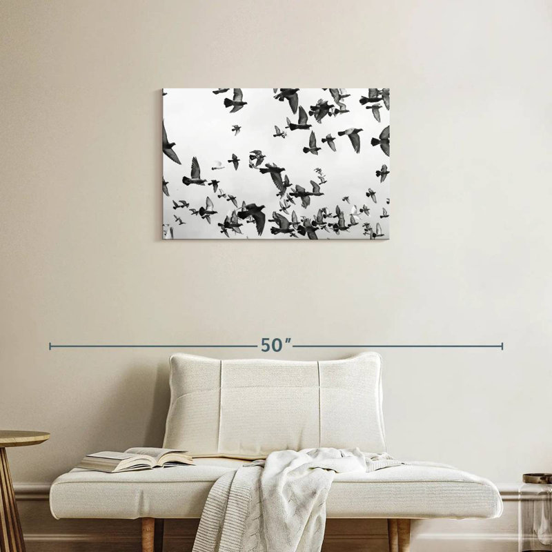 Brampt Pigeon Flock, 20" H x 30" W
