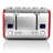 MegaChef 4-Slice Stainless Steel Toaster-55280179