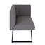 Nordic Corner Bench - Part 2 - Dark Grey-2004063694