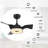 Amonii 56'' Ceiling Fan with LED Lights-311854954