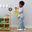 Teamson Kids Little Helper, 6 pièces Ensemble de produits de nettoyage ménager avec support d'organisation Pretend Play