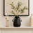 Boho Pottery Terracotta Vase with Sculptural Handles and Artisan-Inspired Craftsmanship for Decorative Accent Display in Global Eclectic Modern Rustic Farmhouse Mediterranean Interiors Decor-89110024