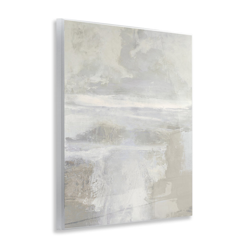 Plaque murale discrète beige et gris, design par Rachel Springer