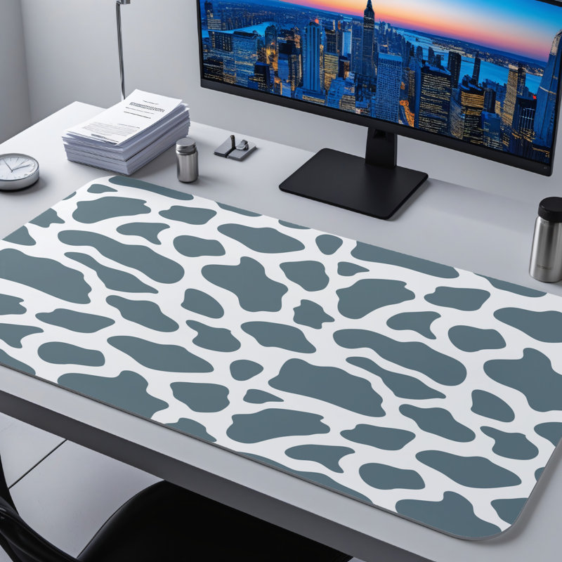 Polyester Desk Pad, 14.4x12.1