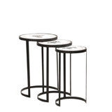 Waterton Printed Characters 3 Piece Nest of Tables