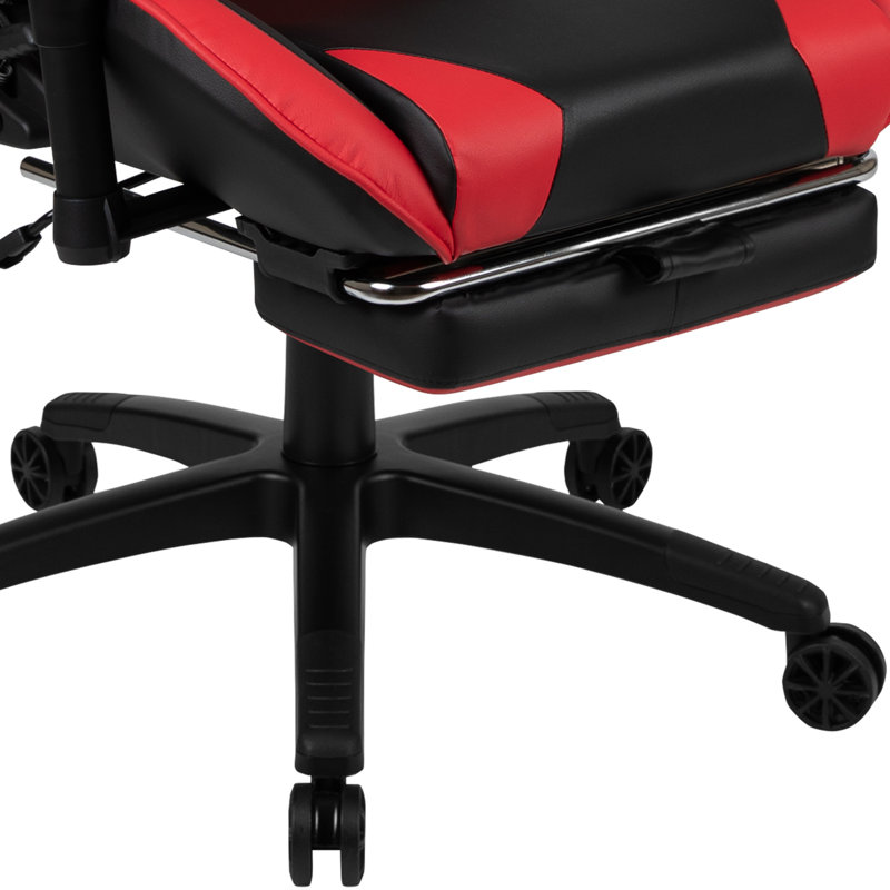 Bridesdale Children's Resin Party and Event Chair, Red/Black