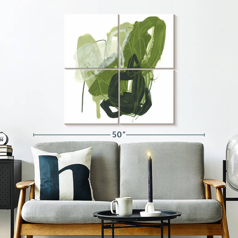 Jade Schematic I, 32" H x 32" W