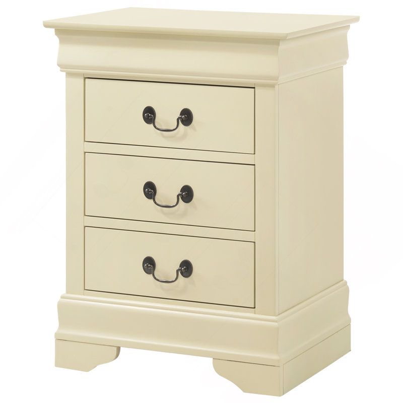 Traditional Beige Nightstand For Any Bedroom, Beige
