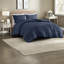 Ensembles de literie certifiés en polyester simple, confort en jacquard moderne pour la maison