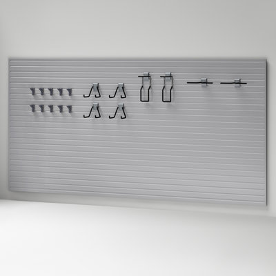 Flow Wall Sports Hook And Panel Set Plus