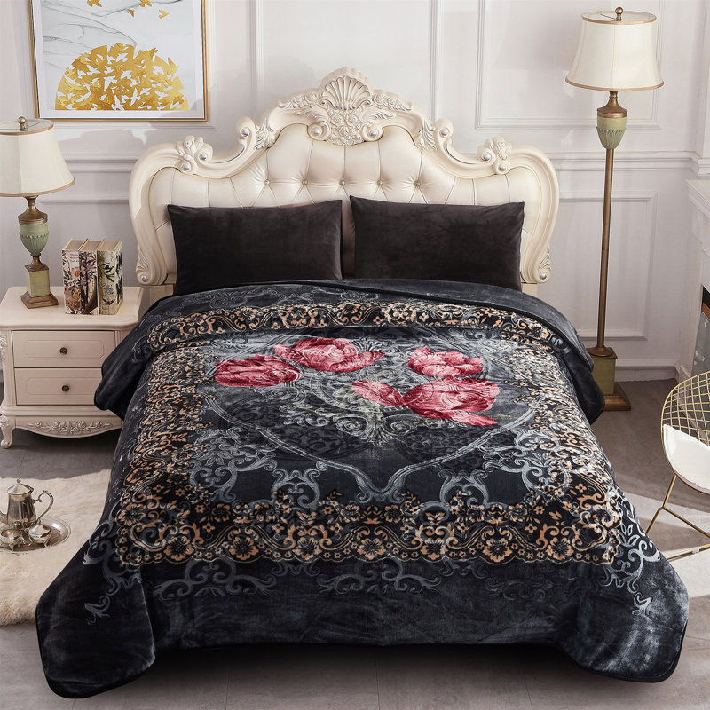 Couverture Jan-S20210814, Gris floral
