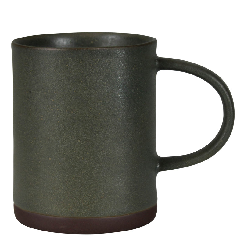 Grande tasse en céramique d'une capacité de 14 oz, Gris