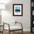 Ashantae Cherry Wood Picture Frame with Mat-213364303