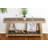 Natural Luxe A-frame Console Table