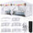 20 Ft. W x 10 Ft. D Steel Pop-Up Canopy-112899424